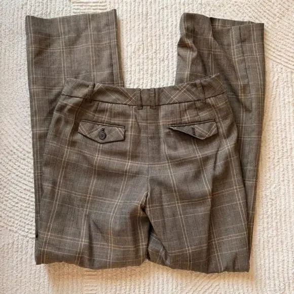 Ralph lauren brown plaid trousers - Picture 4 of 5